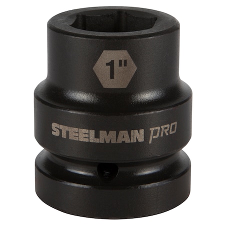 Steelman 1" Drive x 1" 6-Point Impact Socket 79296